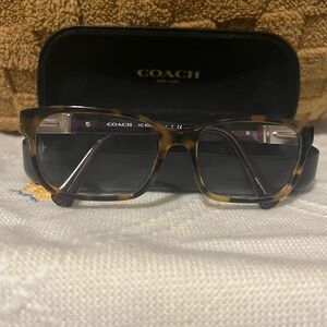 Coach Darcy Glasses Tortoise Purple Frames HC6008 Size 53 w Case